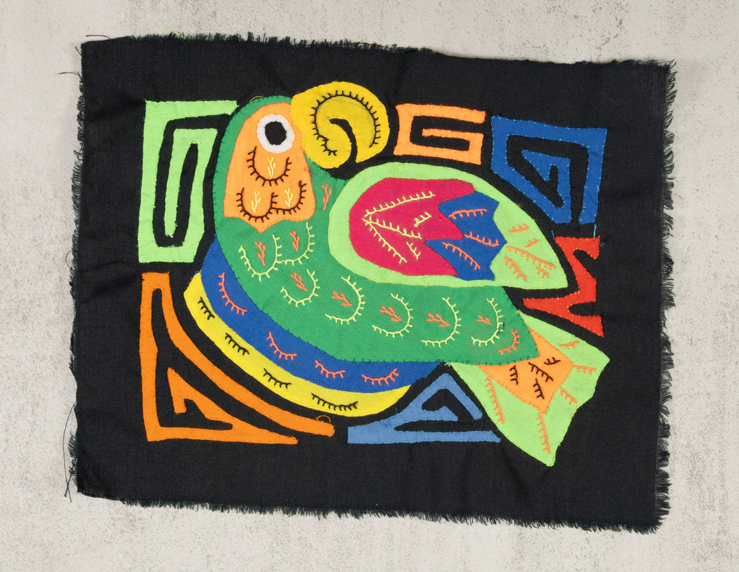 Multicolor Orange And Green Bird Molita