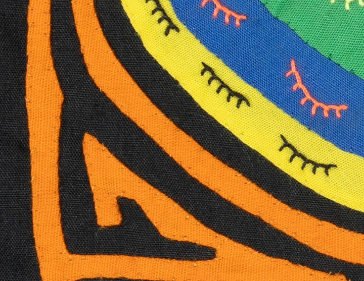 Multicolor Orange And Green Bird Molita