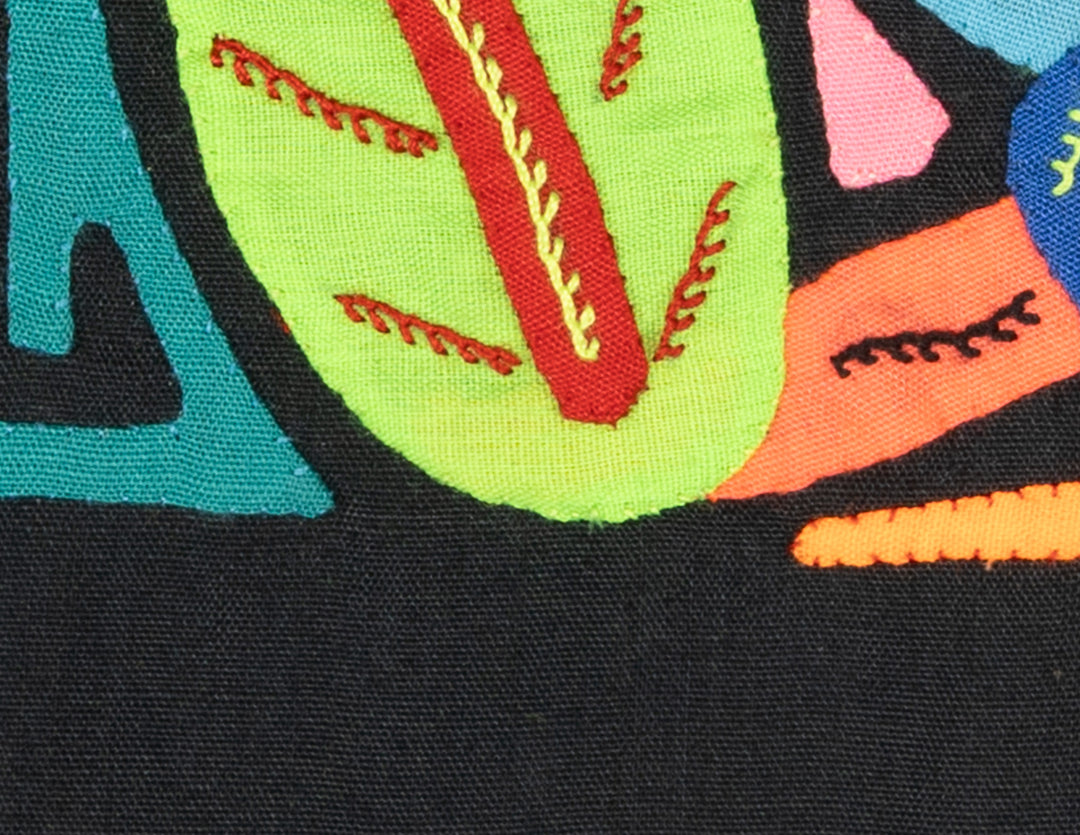 Multicolor Orange And Blue Bird Molita