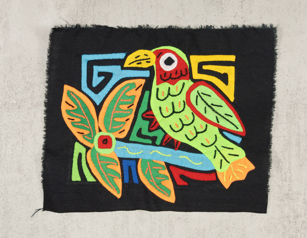 Multicolor Orange And Green Bird Molita