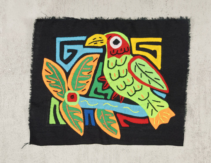 Multicolor Orange And Green Bird Molita