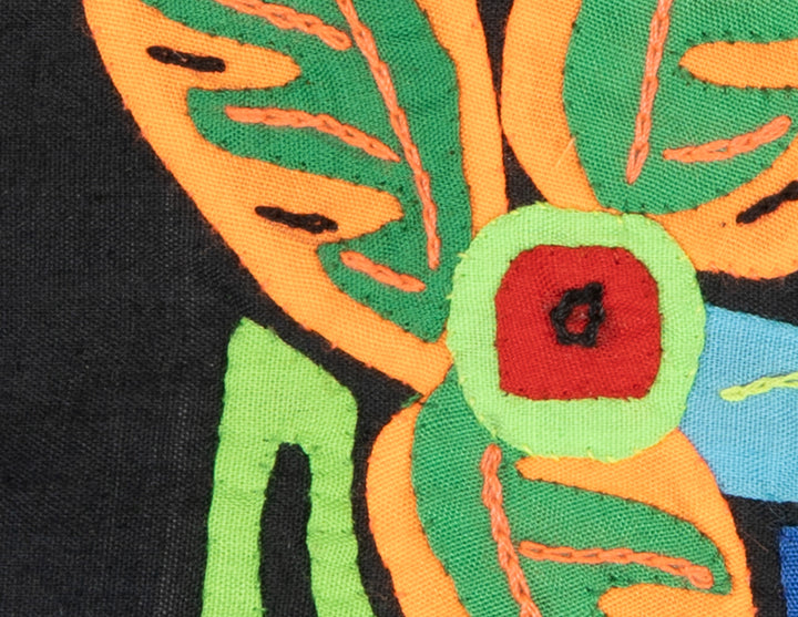 Multicolor Orange And Green Bird Molita