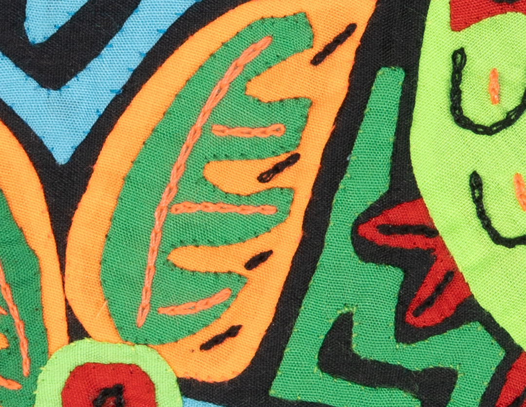 Multicolor Orange And Green Bird Molita