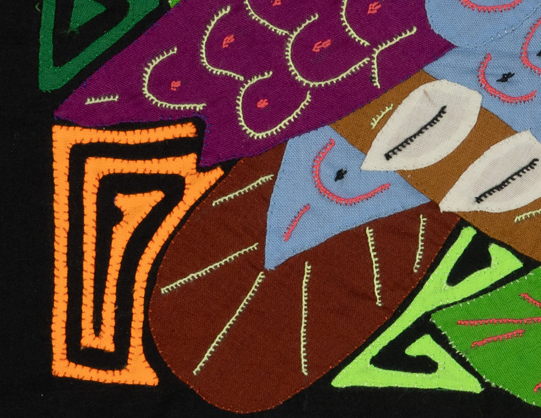 Multi-Color Parrot Bird Gray And Purple Molita