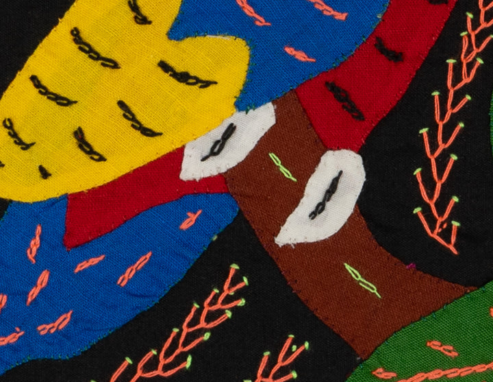 Multi-Color Parrot Bird Blue And Red Molita