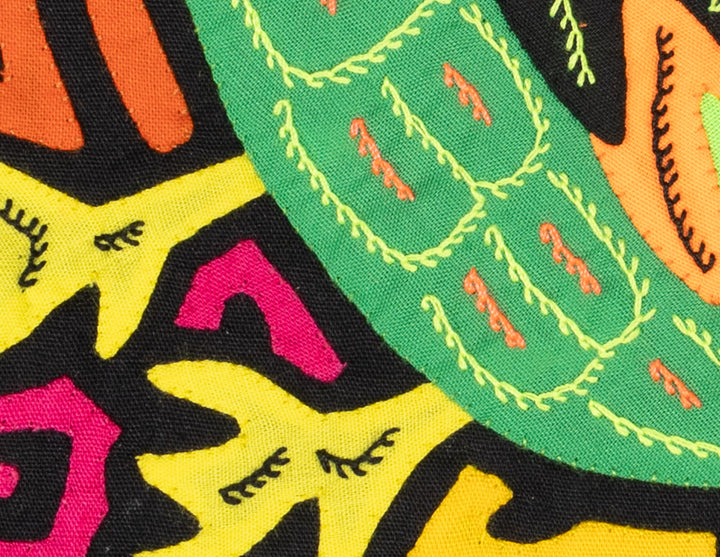 Multicolor Orange And Green Bird Molita