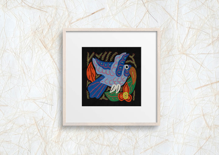 Multi-Color Bird Blue Molita