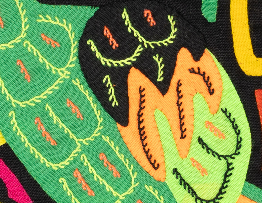 Multicolor Orange And Green Bird Molita