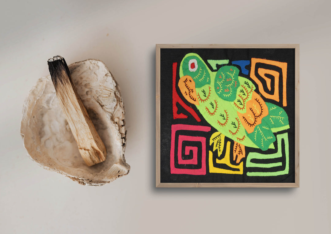 Multicolor Orange And Green Parrot Bird Molita