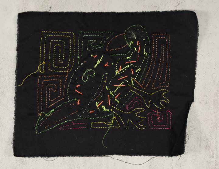 Multicolor Orange And Green Bird Molita