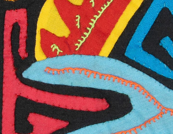 Multicolor Orange Red And Black Bird Molita