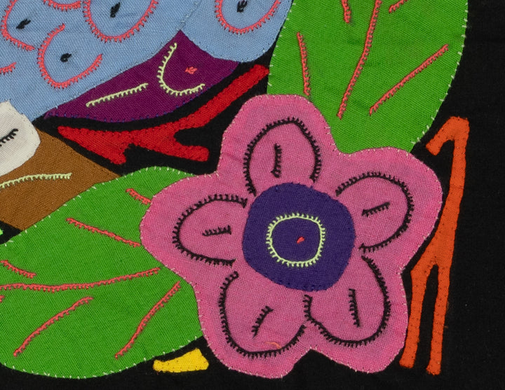 Multi-Color Parrot Bird Gray And Purple Molita