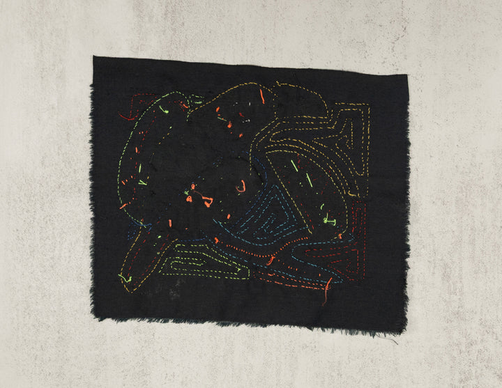 Multicolor Orange Red And Black Bird Molita