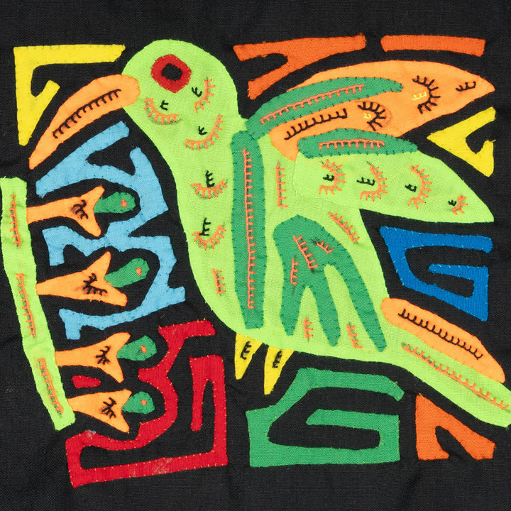 Multicolor Orange And Green Bird Molita