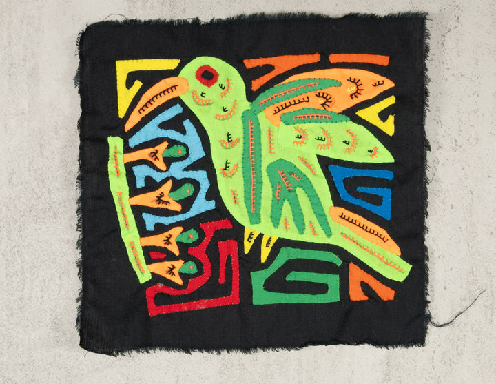 Multicolor Orange And Green Bird Molita