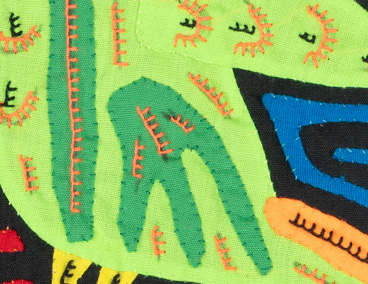 Multicolor Orange And Green Bird Molita