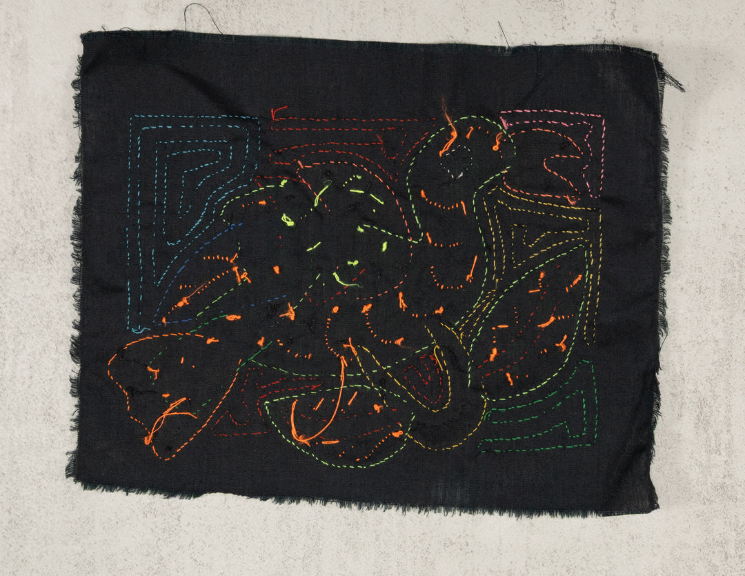 Multicolor Green And Orange Bird Molita