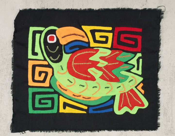 Green And Red Bird Molita