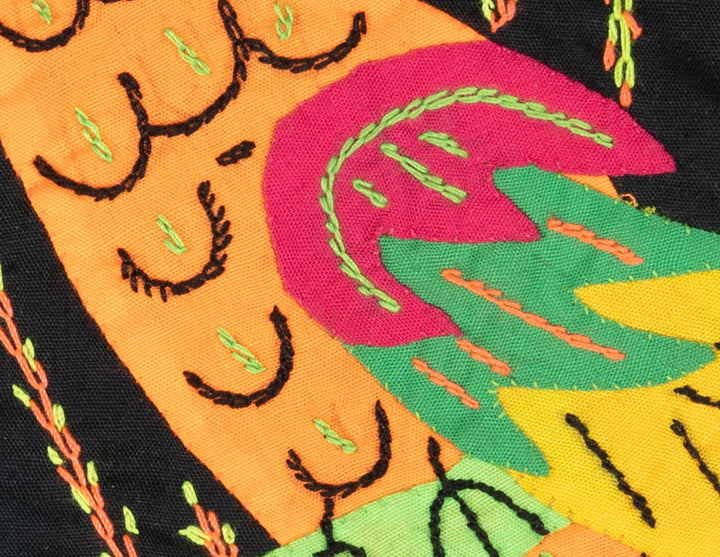 Multicolor Blue And Red And Orange Bird Molita