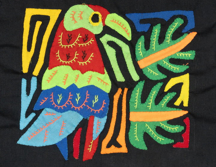 Multicolor Red And Blue Green Bird Molita