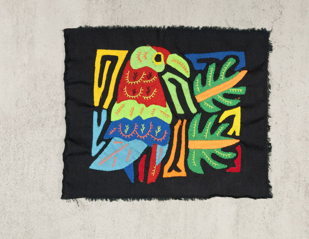 Multicolor Red And Blue Green Bird Molita