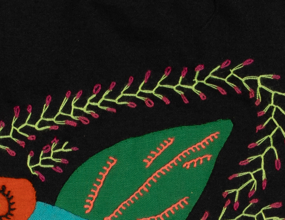 Multi-Color Parrot Bird Blue And Orange Molita