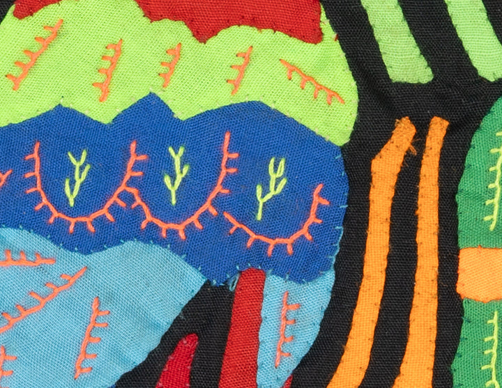 Multicolor Red And Blue Green Bird Molita