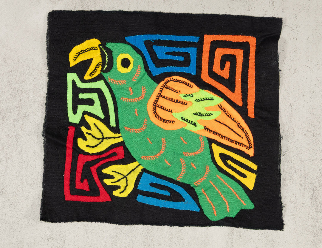 Multicolor Orange And Green Bird Molita