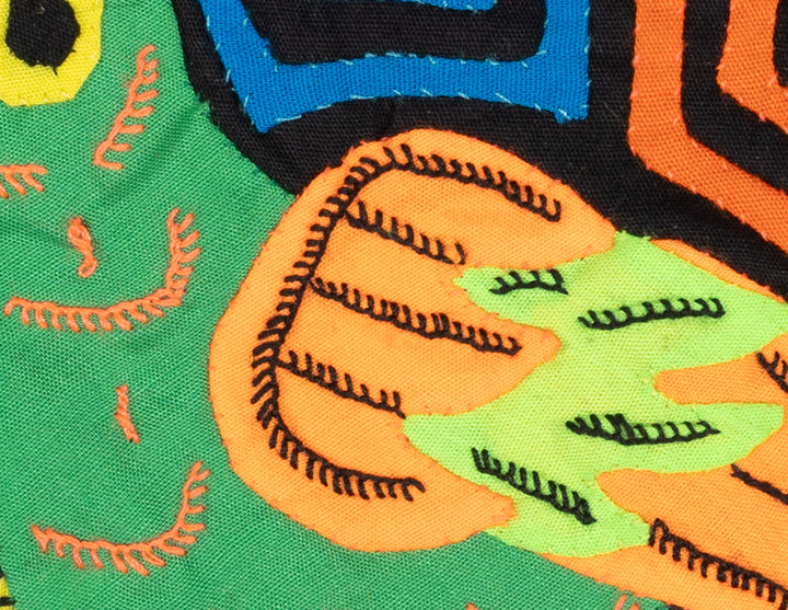 Multicolor Orange And Green Bird Molita