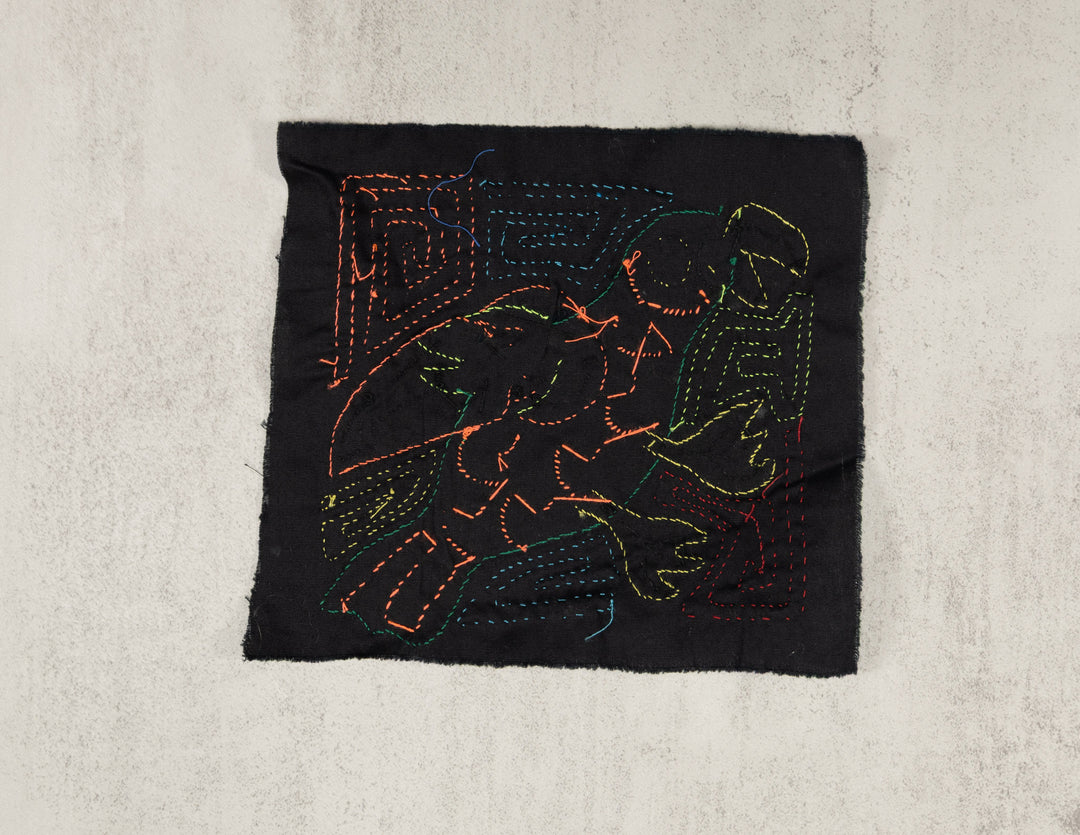 Multicolor Orange And Green Bird Molita