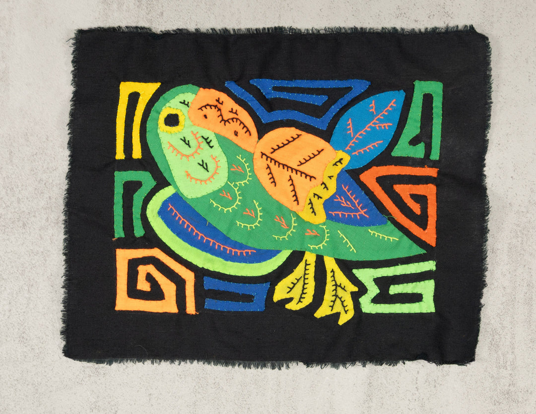 Multicolor Orange Blue And Green Bird Molita