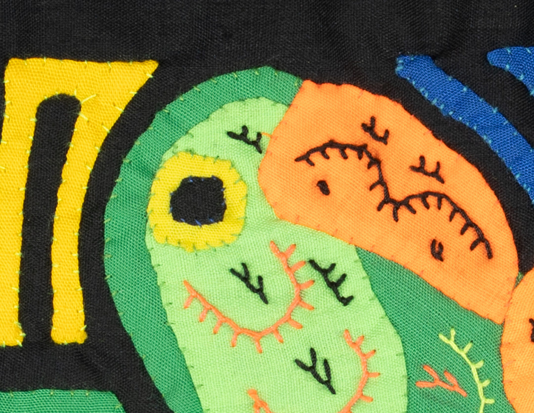 Multicolor Orange Blue And Green Bird Molita