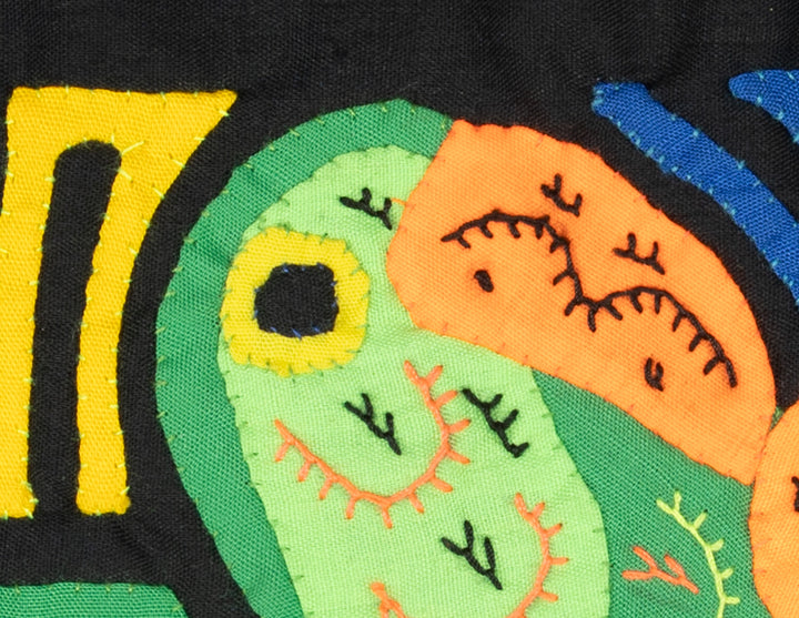 Multicolor Orange Blue And Green Bird Molita