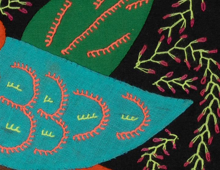 Multi-Color Parrot Bird Blue And Orange Molita