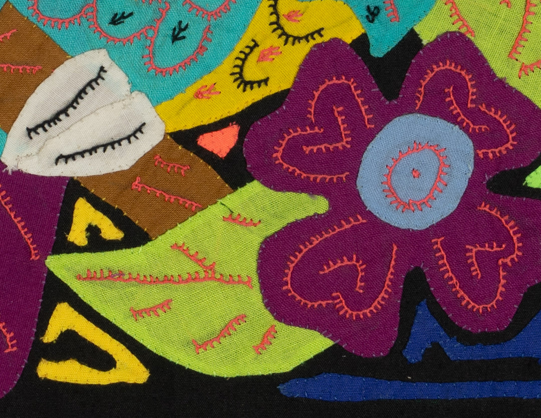 Multi-Color Toucan Bird Blue And Purple Molita