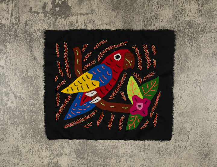 Multi-Color Parrot Bird Red And Blue Molita