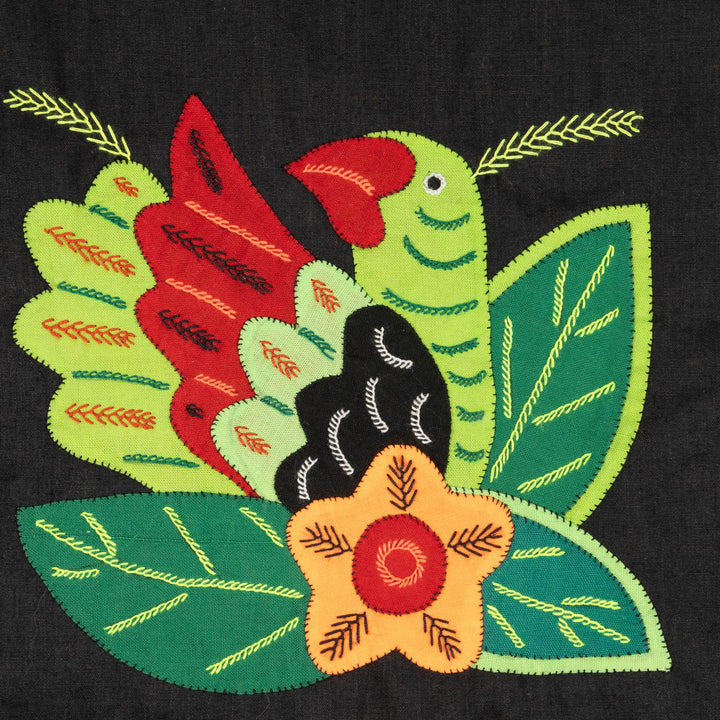 Multicolor Red And Green Bird Molita