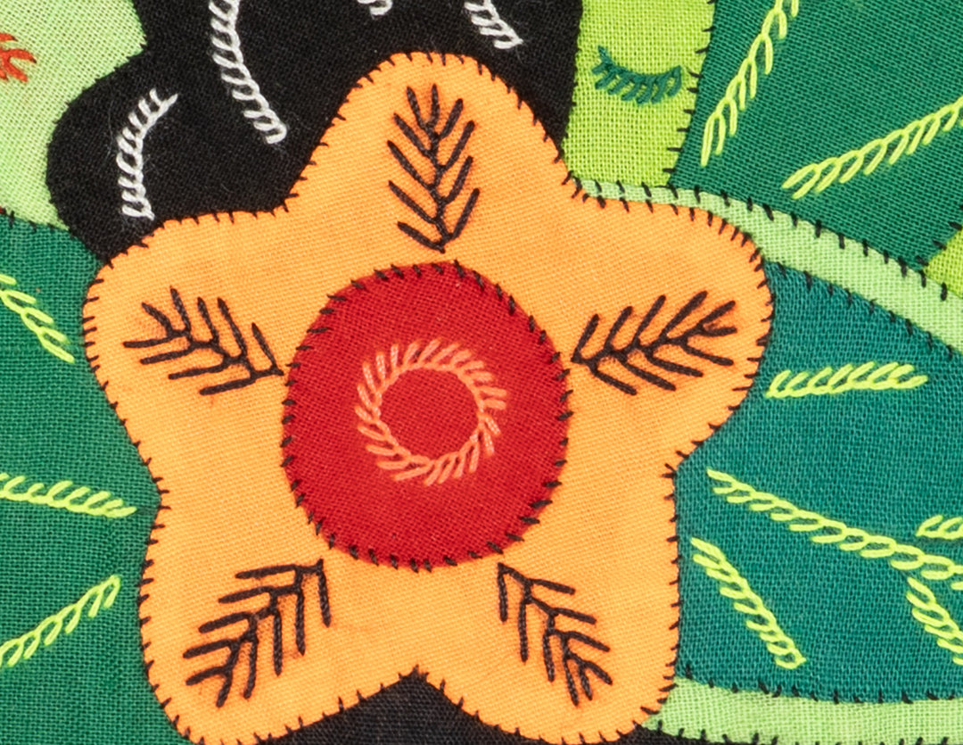 Multicolor Red And Green Bird Molita