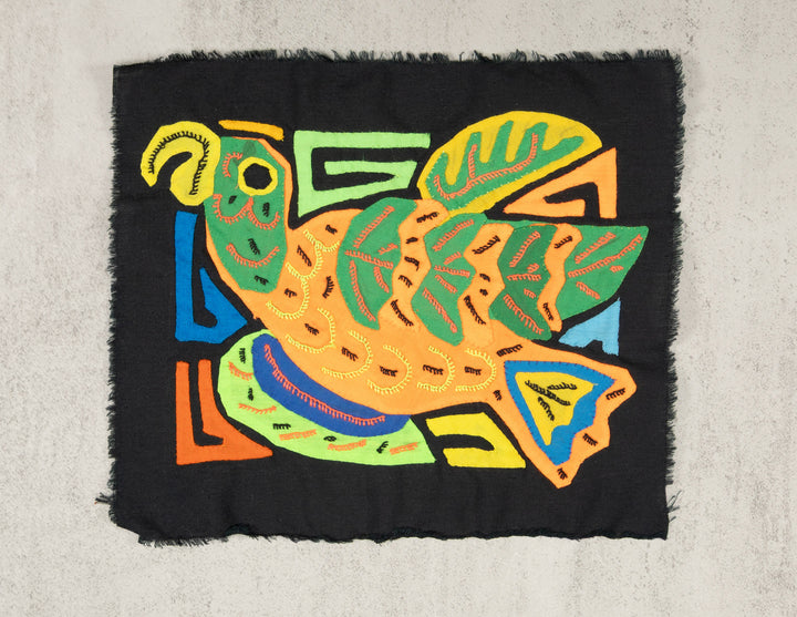 Multicolor Orange And Green Bird Molita