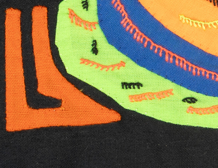 Multicolor Orange And Green Bird Molita