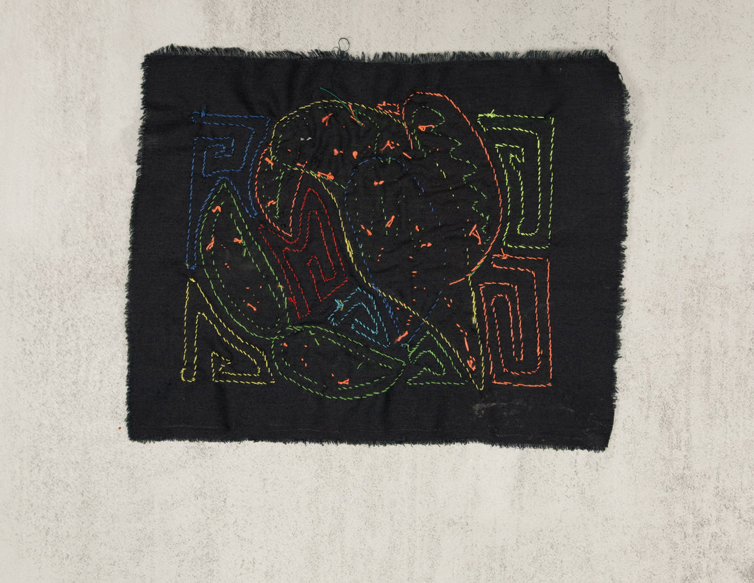 Multicolor Orange Blue And Chartruce Bird Molita