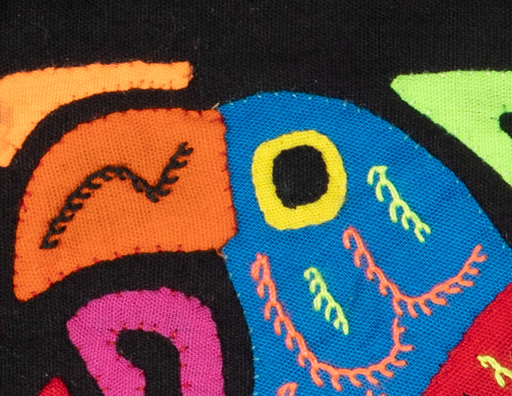 Multicolor Red And Blue Bird Molita