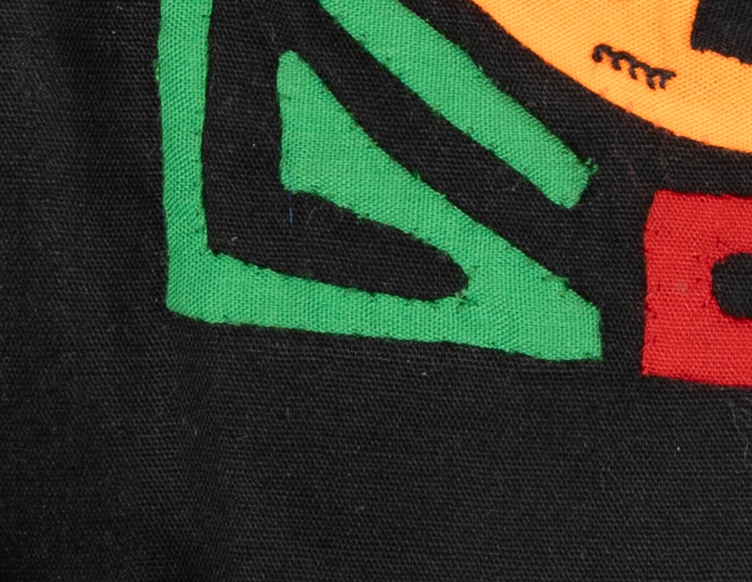 Multicolor Green And Orange Bird Molita