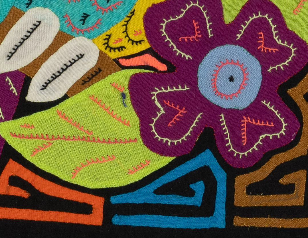 Multi-Color Toucan Bird Blue And Purple Molita