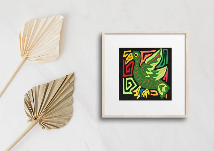 Multicolor Green Bird Molita