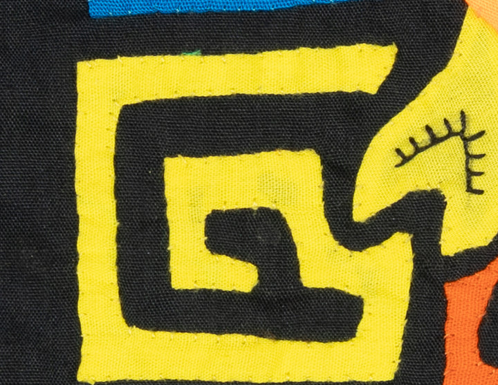 Multicolor Green And Orange Bird Molita