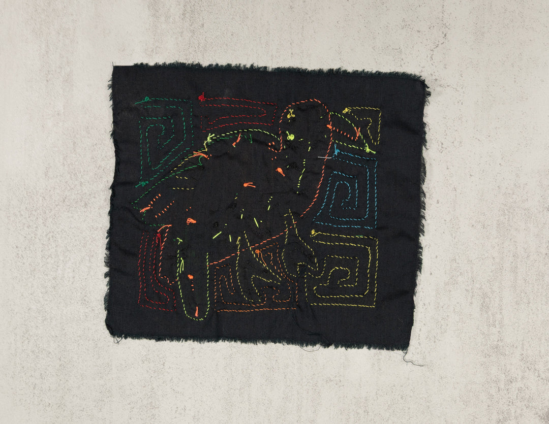 Multicolor Green And Orange Bird Molita