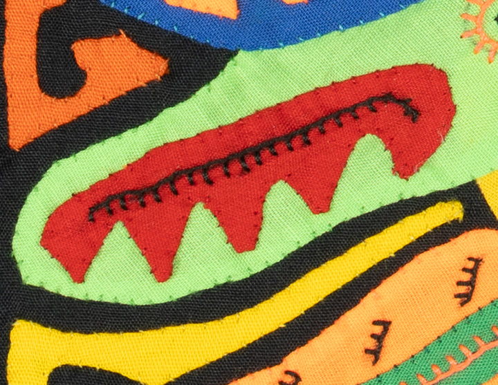 Multicolor Green And Orange Bird Molita