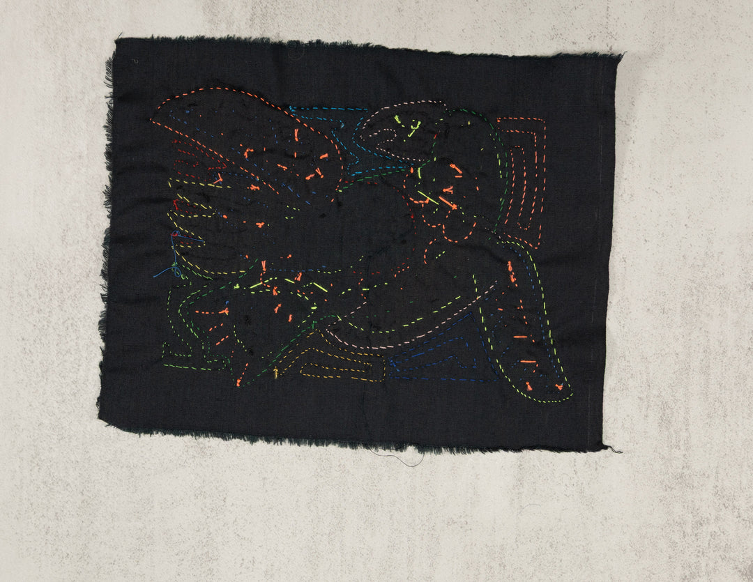 Multicolor Green Blue And Orange Bird Molita