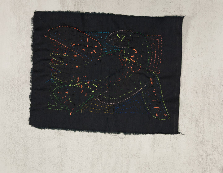 Multicolor Green Blue And Orange Bird Molita